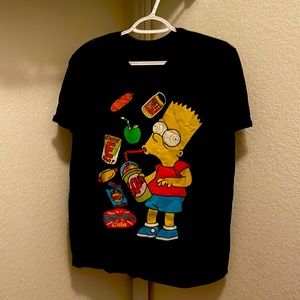 Bart Simpson trippy shirt.